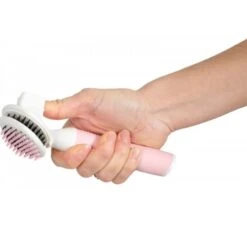 Zolux Anah Brosse Slicker Doux Rétractable Rose Chat 7 Zolux Anah Brosse Slicker Doux Rétractable Rose Chat -Boutique Trixie zolux anah brosse slicker doux rose chat